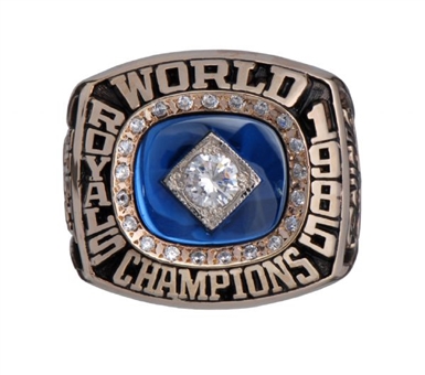 1985 K.C. Royals World Championship Salesmans Sample Ring - George Brett